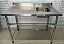 Pia / Bancada de Inox com cuba direita - 1.20m x 70cm x 90cm - Sulfisa [Usada] - Imagem 3
