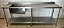 Bancada de Inox / Pia com cuba esquerda - 2.25cm x 90cm x 60cm Cuba 60x50x30 [Seminovo] - Imagem 1