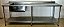 Bancada de Inox / Pia com cuba esquerda - 2.25cm x 90cm x 60cm Cuba 60x50x30 [Seminovo] - Imagem 4