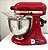 Batedeira KitchenAid Artisan Empire Red - KEA33CV - 110V [Seminova] * Com 1 Batedor de Brinde com Borda Flexível para Stand Mixer - Imagem 4