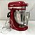 Batedeira KitchenAid Artisan Empire Red - KEA33CV - 110V [Seminova] * Com 1 Batedor de Brinde com Borda Flexível para Stand Mixer - Imagem 2