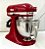 Batedeira KitchenAid Artisan Empire Red - KEA33CV - 110V [Seminova] * Com 1 Batedor de Brinde com Borda Flexível para Stand Mixer - Imagem 3