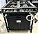 Fogão industrial classic baixa pressão 30 P7 4 bocas (2 duplos 2 simples) com pé com forno - ROA [Usado] - Imagem 2