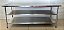 Mesa / Bancada de Aço Inox 304 1.90x70x90 com 2 Prateleiras Lisa - Maquinbal [Seminova] - Imagem 3