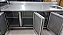 Balcão Refrigerado Inox 03 Portas Com Cuba Direita 2m x 70cm x 85cm 220V 350L - Topema [Usado] - Imagem 2