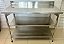 Bancada / Mesa de Aço Inox com 02 Prateleiras Inferiores Lisa - 1.25m x 60cm x 90cm Promaq [Usada] - Imagem 1