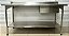 Bancada / Pia de Aço Inox com Cuba Lado Direito e Prateleira Inferior Lisa - 1.75m x 90cm x 60cm Promaq [Usada] - Imagem 1