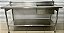 Bancada / Pia de Aço Inox com Cuba Lado Direito e Prateleira Inferior Lisa - 1.75m x 90cm x 60cm Promaq [Usada] - Imagem 2