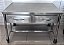 Bancada de Inox com 02 Gavetas e Rodizios 1.20m x 85cm x 70cm - Elvi [Usada] - Imagem 2