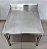 Bancada / Mesa de Inox de Apoio Baixa 50x60x70 - Elvi [Usada] - Imagem 4