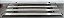 Prateleira Gradeada 100% Inox 117cm X 40cm [Usada] - Imagem 2
