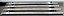 Prateleira Gradeada 100% Inox 1.5m x 40cm [Usada] - Imagem 1