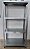 Estante Aço Galvanizado 4 Planos 180x90x50cm [Seminova] - Imagem 2