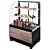 Vitrine Balcão Refrigerado Standard para bolos e doces Preto - 220V - Ômega [Usado] - Imagem 3