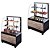Conjunto / Combo DSR Vitrine Balcão Refrigerado Standard Preto e DSN Balcão Neutro Standard Preto - 220V - Ômega [Usado] - Imagem 3