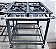 Fogão Industrial 4 Bocas 2 Duplas Baixa Pressão 30x30 P5 - Standard [Seminovo] - Imagem 1