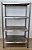 Estante de Aço Inox com 4 Planos Perfurados 88cm x 50cm x 155m [Usado] - Imagem 1