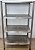Estante de Aço Inox com 4 Planos Perfurados 88cm x 50cm x 155m [Usado] - Imagem 2