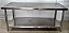 Mesa de Inox Bancada de 190X70x85cm c/ Prateleira Lisa FrigoPro [Usado] - Imagem 1