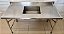 Bancada com Cuba / Pia de Inox 1.50x70x90cm - Sulfisa [Usado] - Imagem 3