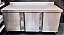 Armário / Balcão Seco de Inox dentro e fora com 03 Portas 1.66m x 70cm x 90cm [Usado] - Imagem 2