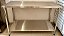 Bancada / Mesa de Inox com Prateleira Inferior Lisa 150x60x90 - Elvi [Usada] - Imagem 3