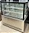 Vitrine de Doce / Bolo Quadrat Alta Refrigerada 2 Planos - Fechamento Frontal 220V - Elvi [Usada] - Imagem 2