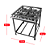 Fogão Industrial 4 Bocas 2 Simples 2 Duplas Baixa Pressão Standard 30x30 P5 MR Fogões [Novo] - Imagem 2