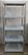 Estante de Aço Inox 5 Planos 0,80x0,50x2,0 mt [Seminova] - Imagem 1