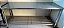 Bancada de Inox com Prateleira Inferior Gradeada 2m x 80cm x 90cm [Usada] *Reforçada - Imagem 2