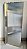 Prateleira Aço Inox c/ mãos francesas 95x35cm [Usada] - Imagem 1
