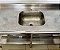 Pia em Aço Inox 304 Cuba Central 180x70cm C/ Prateleira Inferior Gradeada - [Usada] - Imagem 4