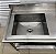 Pia/Bancada de Inox com cuba lado esquerdo 180x60x80cm c/ prateleira inferior lisa [Usado] - Imagem 3
