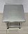 Mesa/Bancada/Cavalete de Inox para Apoio Tampo Liso 35x35x40cm [Usado] - Imagem 2