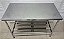 Bancada/ Mesa de Inox com Prateleira Inferior Gradeada 120x60x90cm [Usada] - Imagem 3