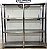 Estante de Inox Larga Dupla 191x200x40 cm (LxAxP) [Usada] - Imagem 1