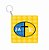 CHAVEIRO LOGO JA (FUNDO AMARELO) - Imagem 1