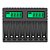 Carregador De Pilhas Recarregavel 8 Slots Lcd - Imagem 1
