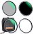 Kit Filtros Magnéticos Uv Polarizador Cpl Nd1000 K&f 95mm - Imagem 1
