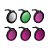 Kit 6 Filtros Sunnylife Para DJI Neo UV CPL ND 8 16 32 64 - Imagem 2