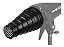 Cone Snoot Godox Sn-01 Para Tocha Flash Estúdio Bowens Sk400 - Imagem 4