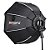 Softbox Octagonal Triopo 65cm Para Speedlite Com Grid - KS65 - Imagem 5