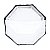 Softbox Octagonal Triopo 65cm Para Speedlite Com Grid - KS65 - Imagem 6