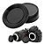 Kit Tampa Traseira Lente + Tampa Frontal Corpo Para Nikon - Imagem 1