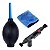 Kit de Limpeza de Lente Câmera Bombinha + Pincel + Paninho - Imagem 1