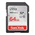 Cartão Memória Sdxc Sandisk 64gb Ultra 140mb - Imagem 1