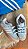 Tenis Samba Azul Bebê - Imagem 2