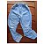 Calça Mom com elastico jeans claro - Imagem 2
