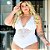 Body renda plus size feminino - Imagem 3