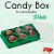 10un Caixa para 6 Doces Candy box - Flip Festas - Imagem 4